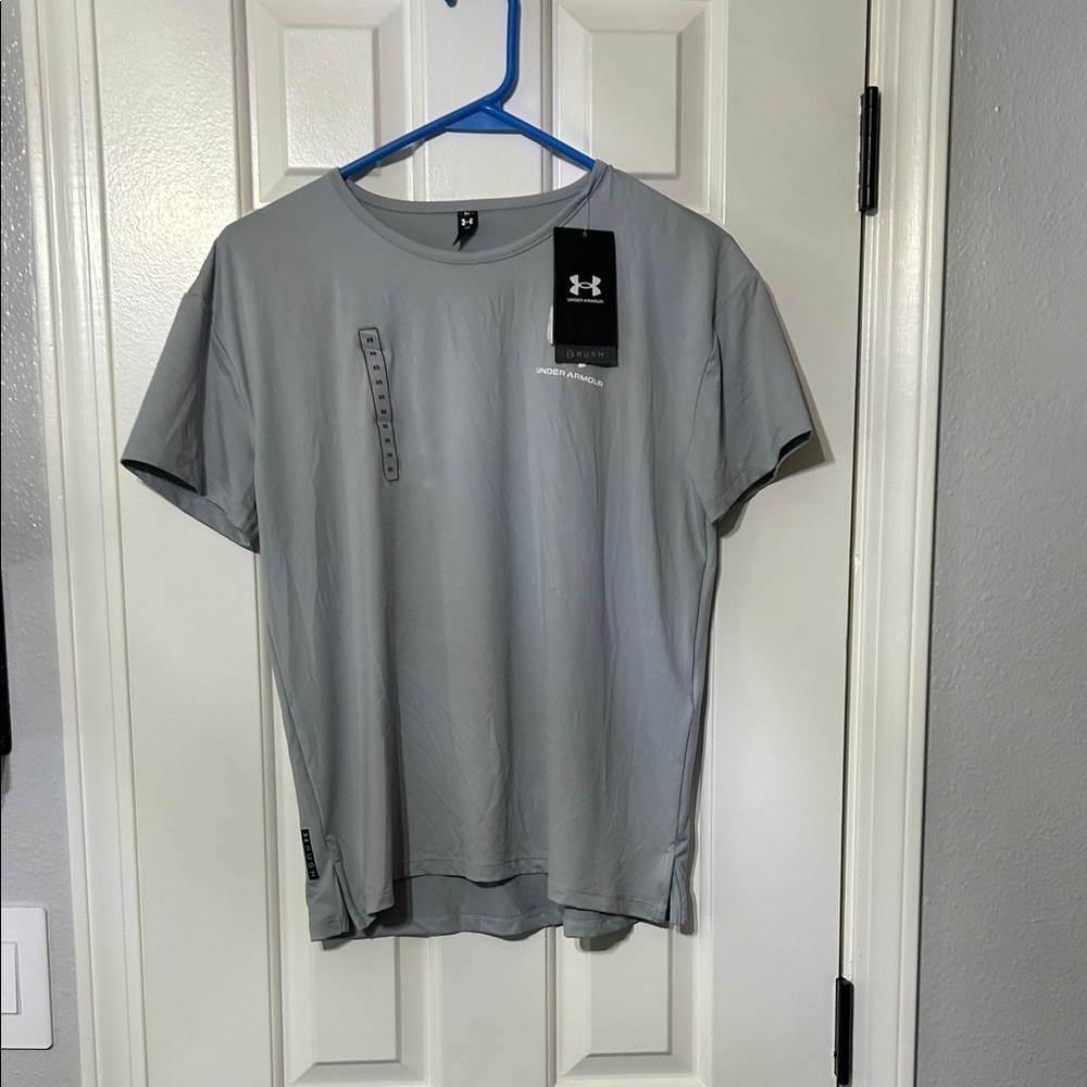 Under Armour Light Gray Performance Tee